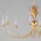 Maxim Lighting Paloma 8-Light Chandelier, Gold Leaf 2888GL - alternate 4